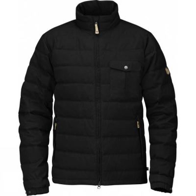 Chaquetas Fjallraven Övik Lite Hombre - Negras - Chile QXW326907